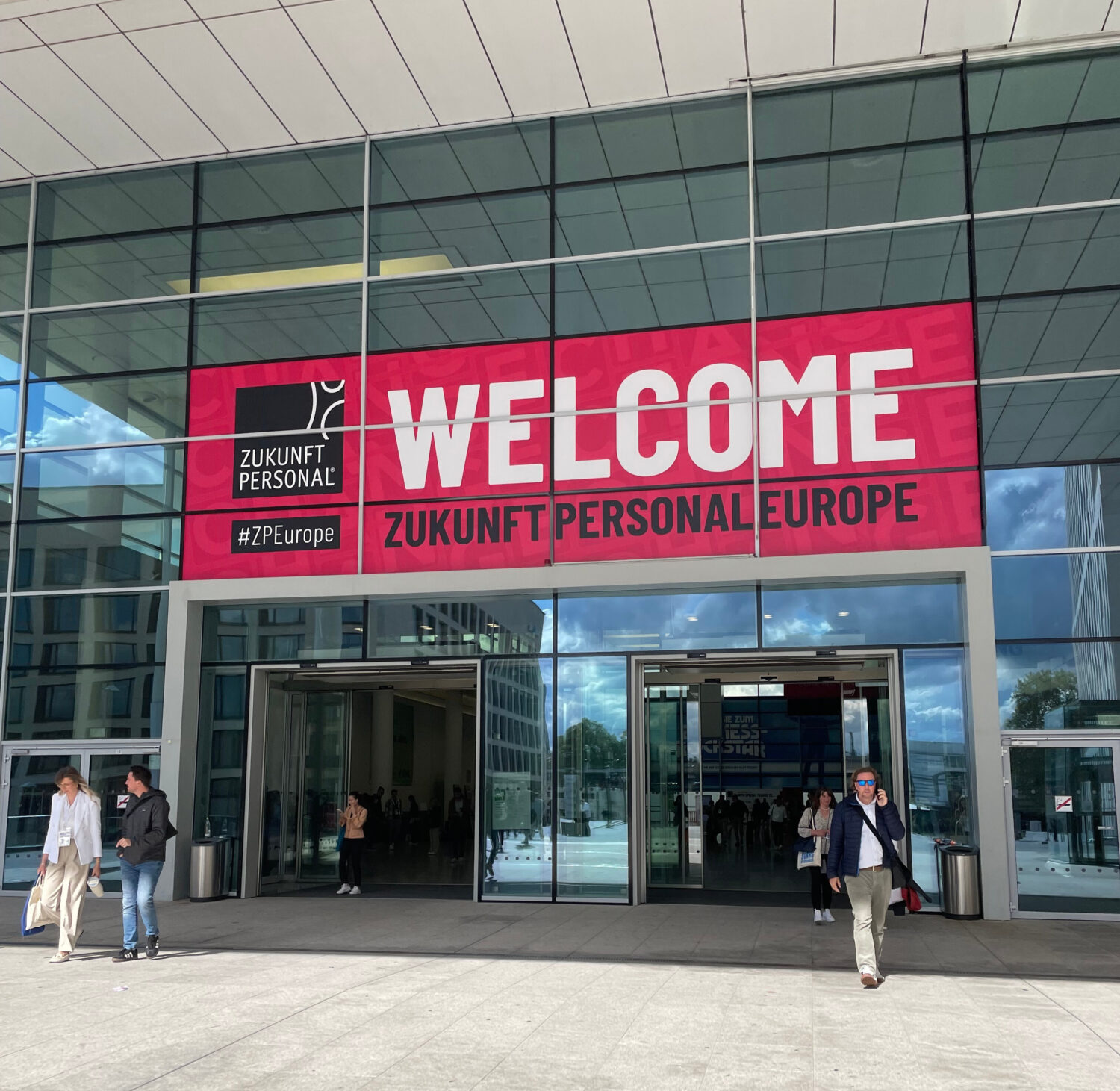 Messe Eingang Zukunft Personal