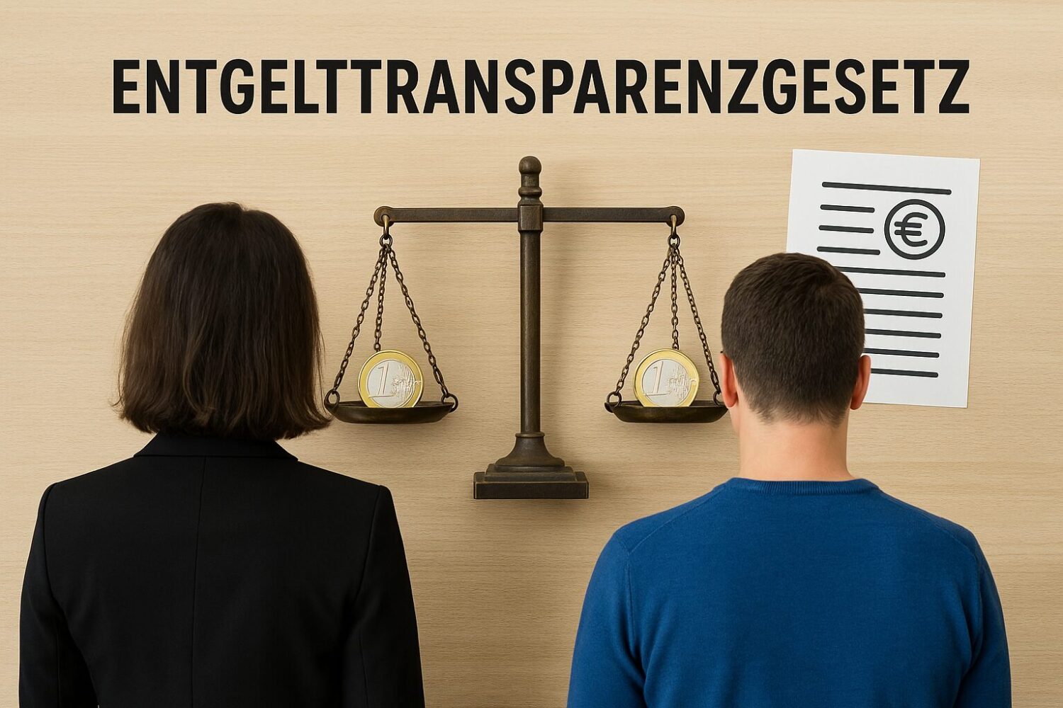 Entgelttransparenzgesetz Mann und Frau