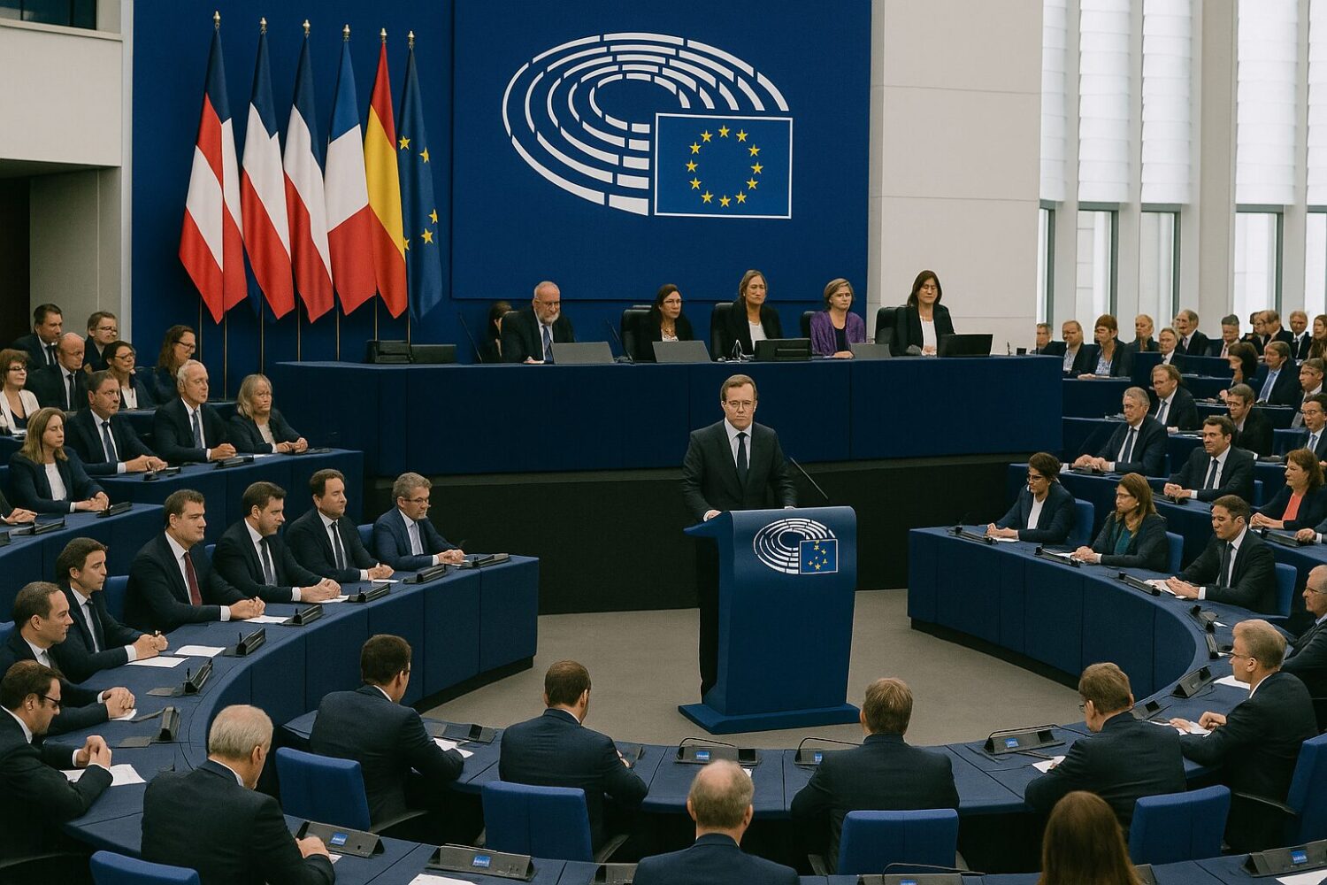 Abgeordnete im Bundestag.