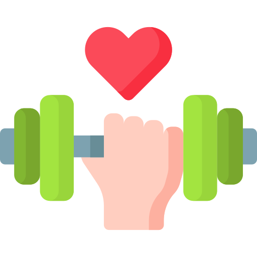 Fitnessraum mit Tischtennisplatte und Kicker